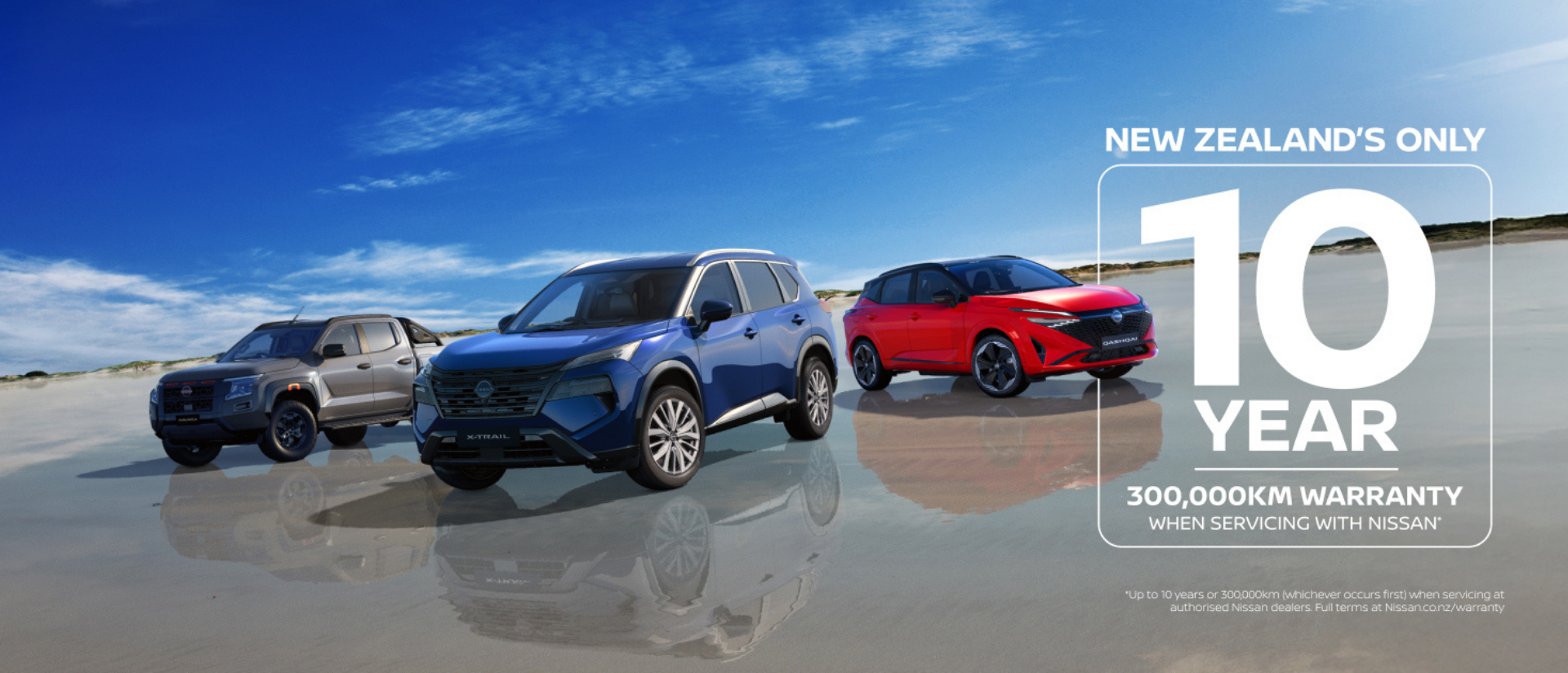 Nissan 10 years warranty