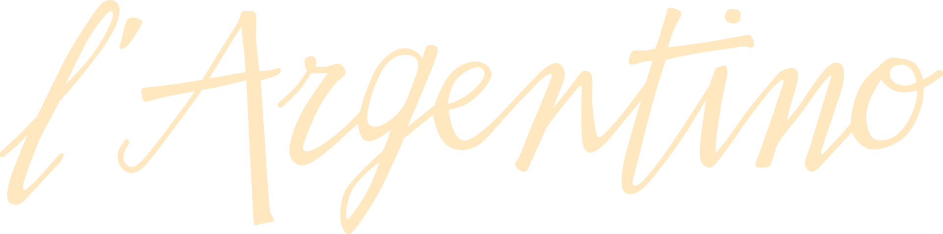 logo ristorante l'argentino footer