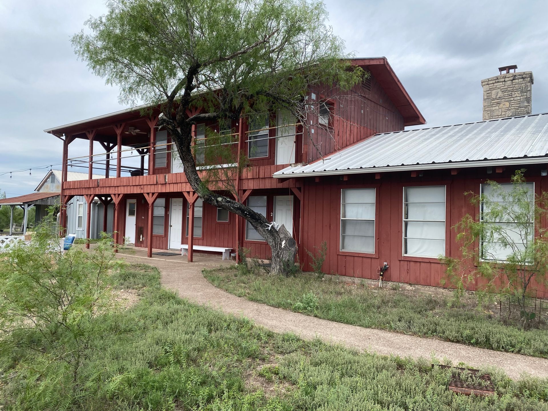 Back of facility