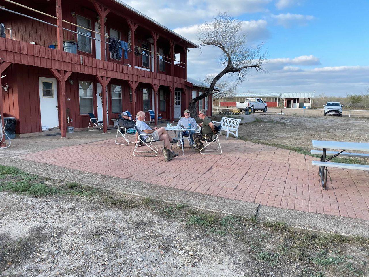 lodge patio