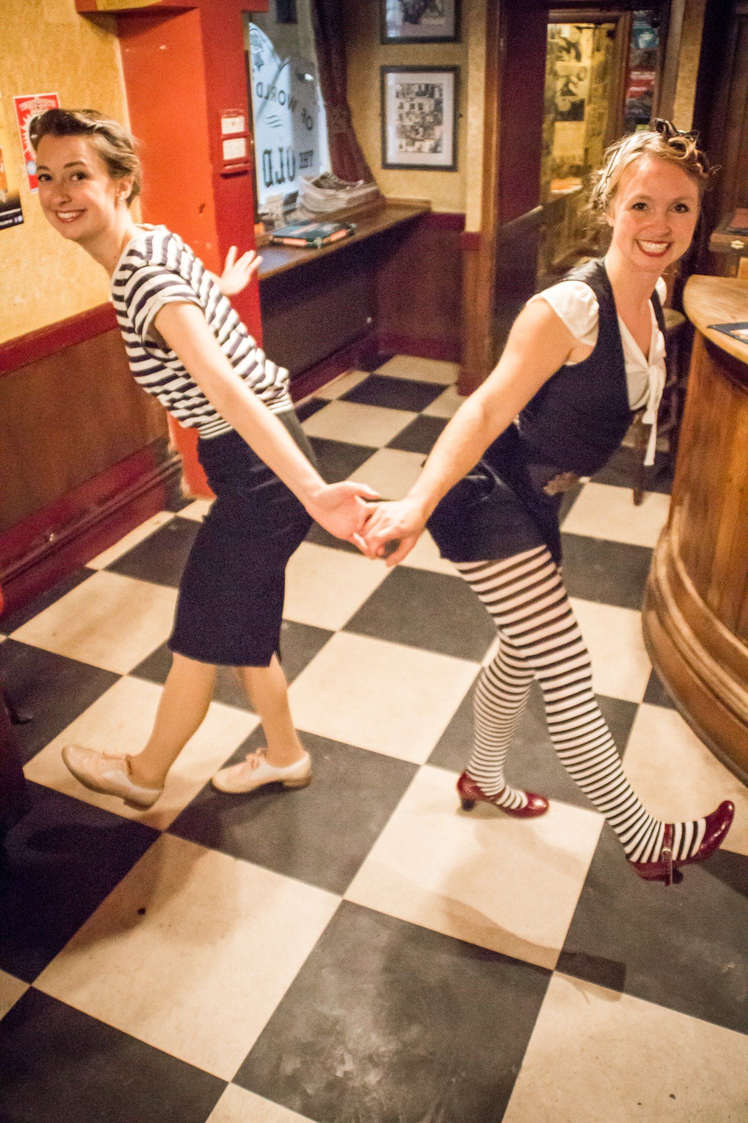 Lindy hop at the Old Duke Br