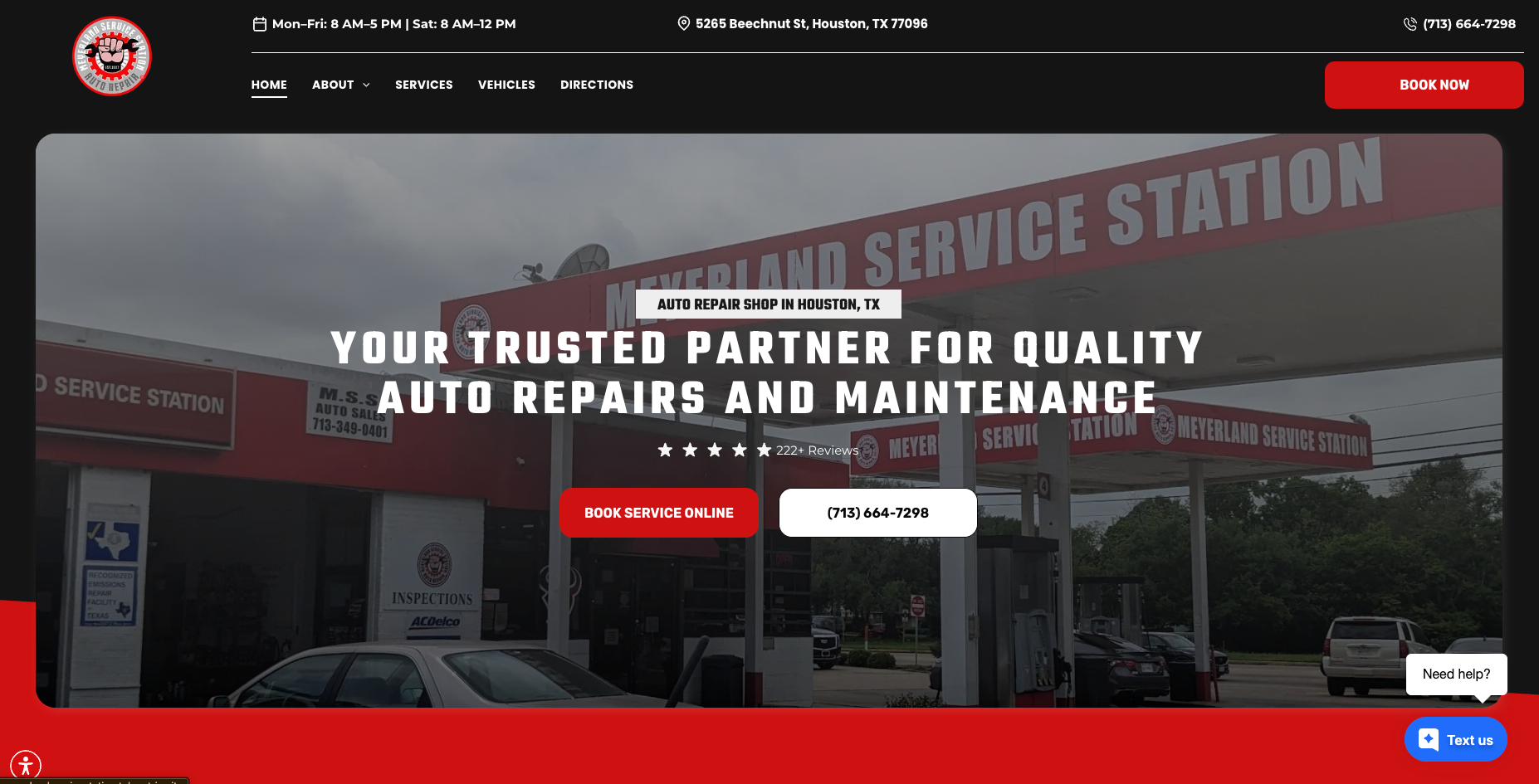 Meyerland Service Station cover