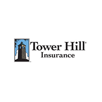 Tower hill insurance logo on a white background