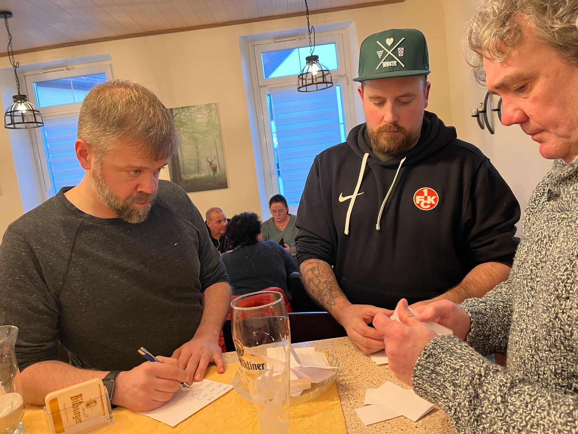Wahlhelfer Mitgliederversammlung 2024 -
 Marco Leising, Daniel Kölsch, Horst Hook