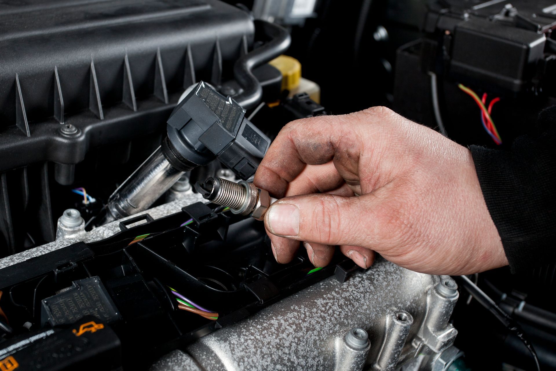 Mechanic Checking Car | Brendale, QLD | Brendale Auto Electrics & Air Conditioning
