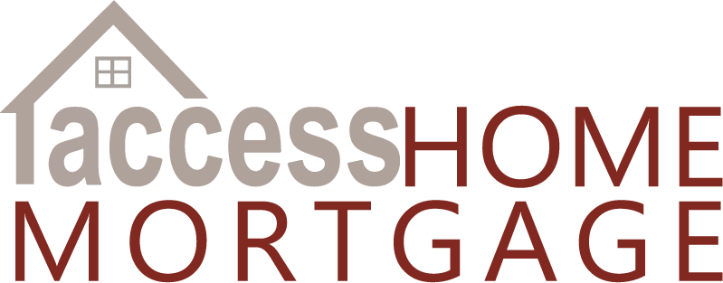 Logo for 1accessHome Mortgage: a house icon over the word 