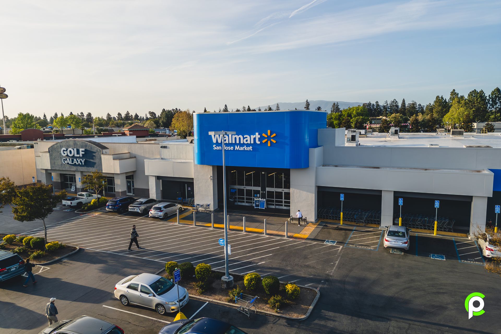Walmart Santa Rosa Walmart Exterior Repainting | Commercial Painting Inc.