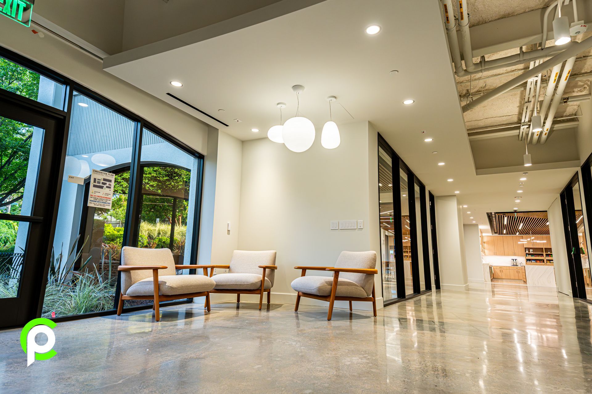 Commercial Painting Inc. completed high-end interior painting and specialty whiteboard walls at 755