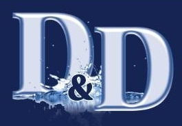 A logo for a company called d & d