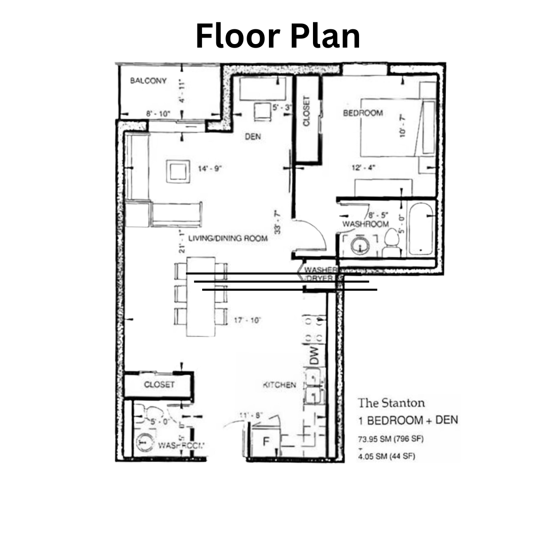 A black and white floor plan of a house