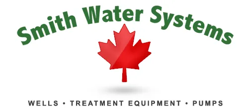 The logo for smith water systems wells treatment equipment pumps