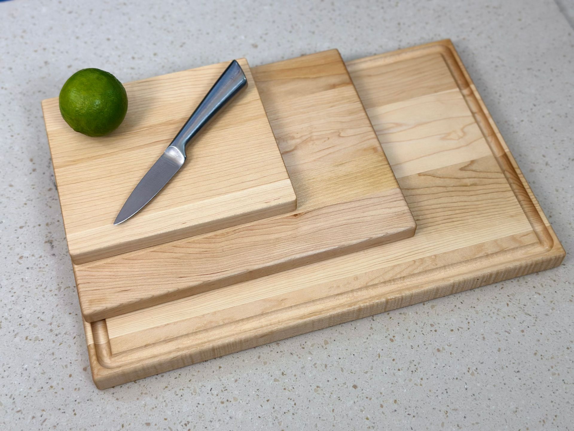 Maple Wood CUtting Board Set