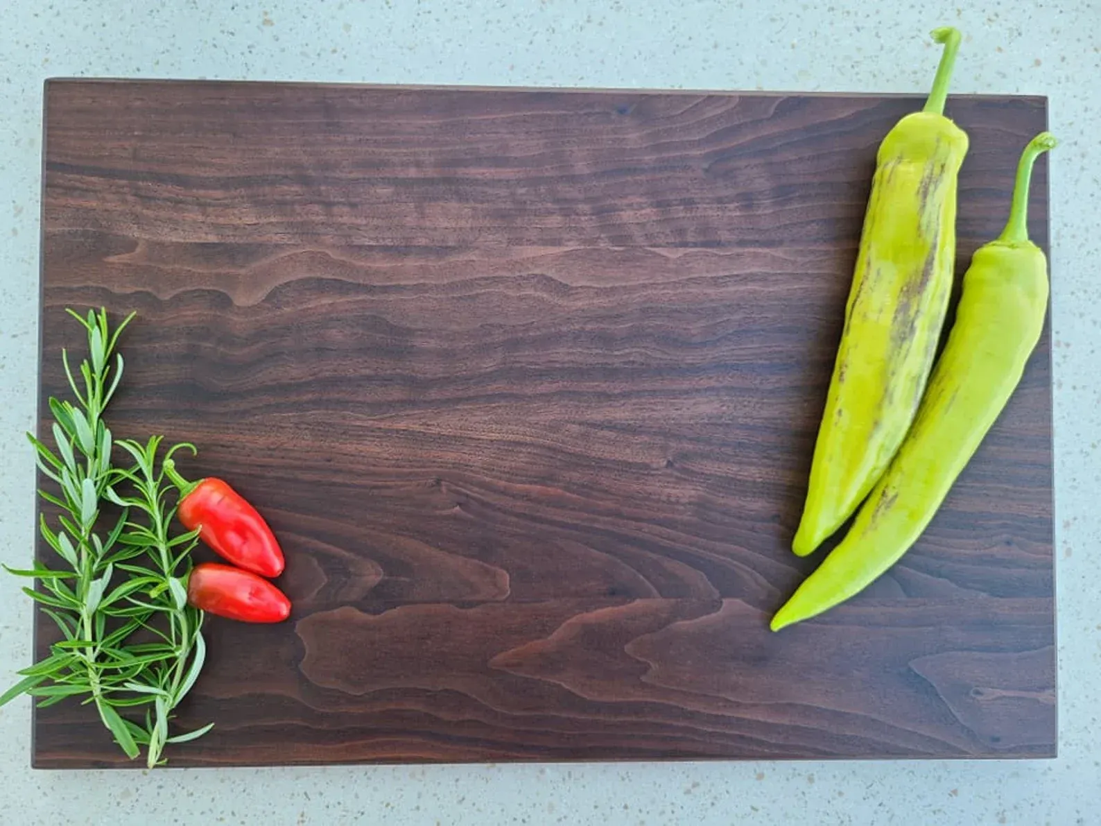 Large lack Walnut Wood Cutting Board