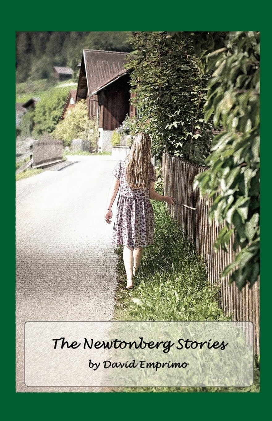 A book cover for The Newtonberg Stories by David Emprimo