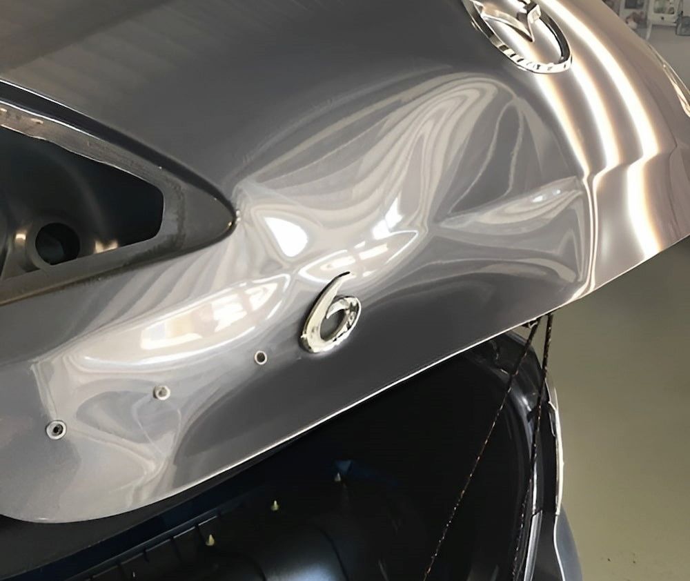 A Close Up of the Back of a Car — Rapid Auto Dent In Ettalong, NSW