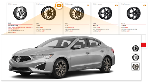 Wheel Search & E-Commerce