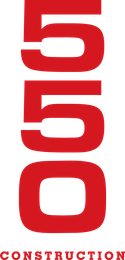 Red &ldquo;5050&rdquo; logo with &ldquo;CONSTRUCTION&rdquo; in black text below