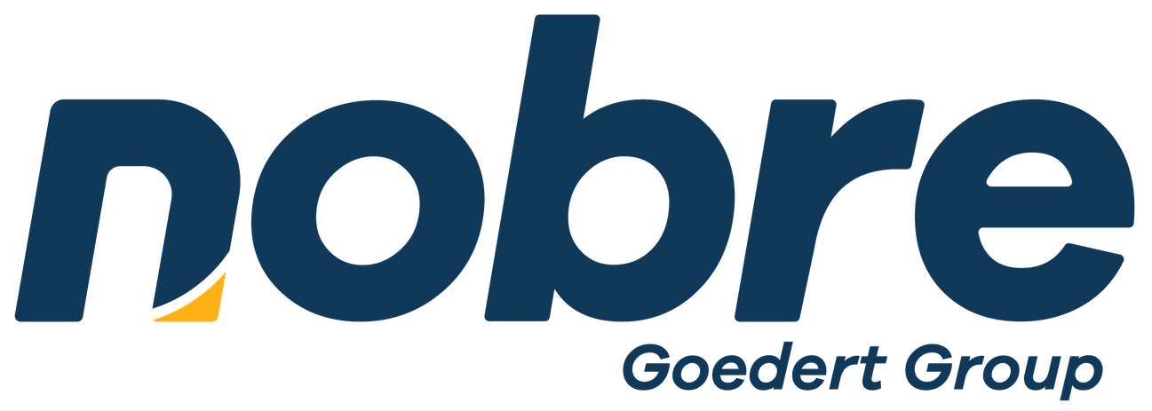 El logo de una empresa llamada grupo nobre goodert