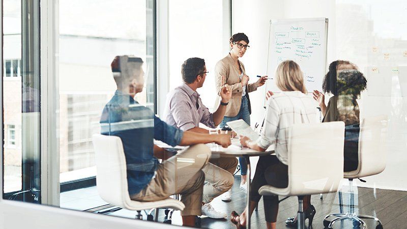 Meeting taking place