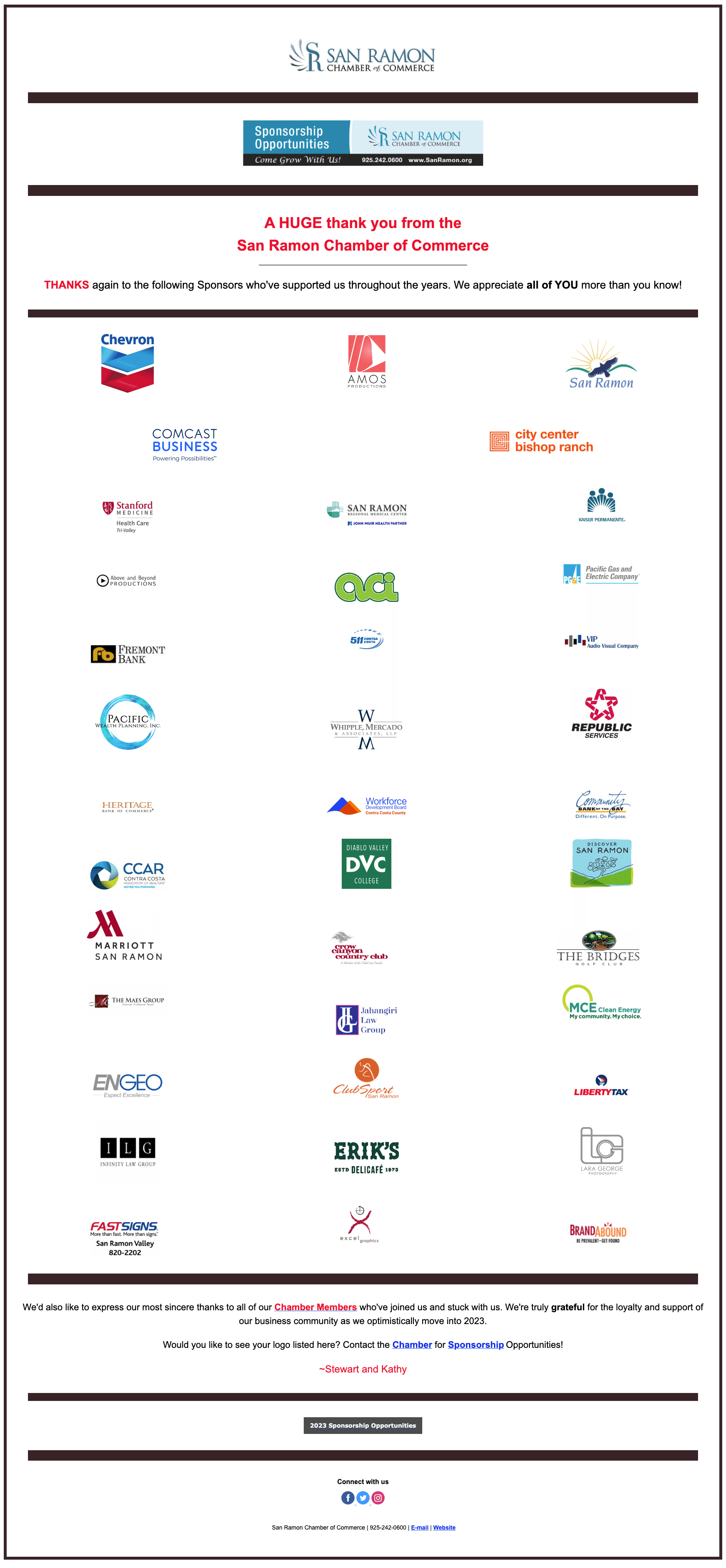Event Sponsors