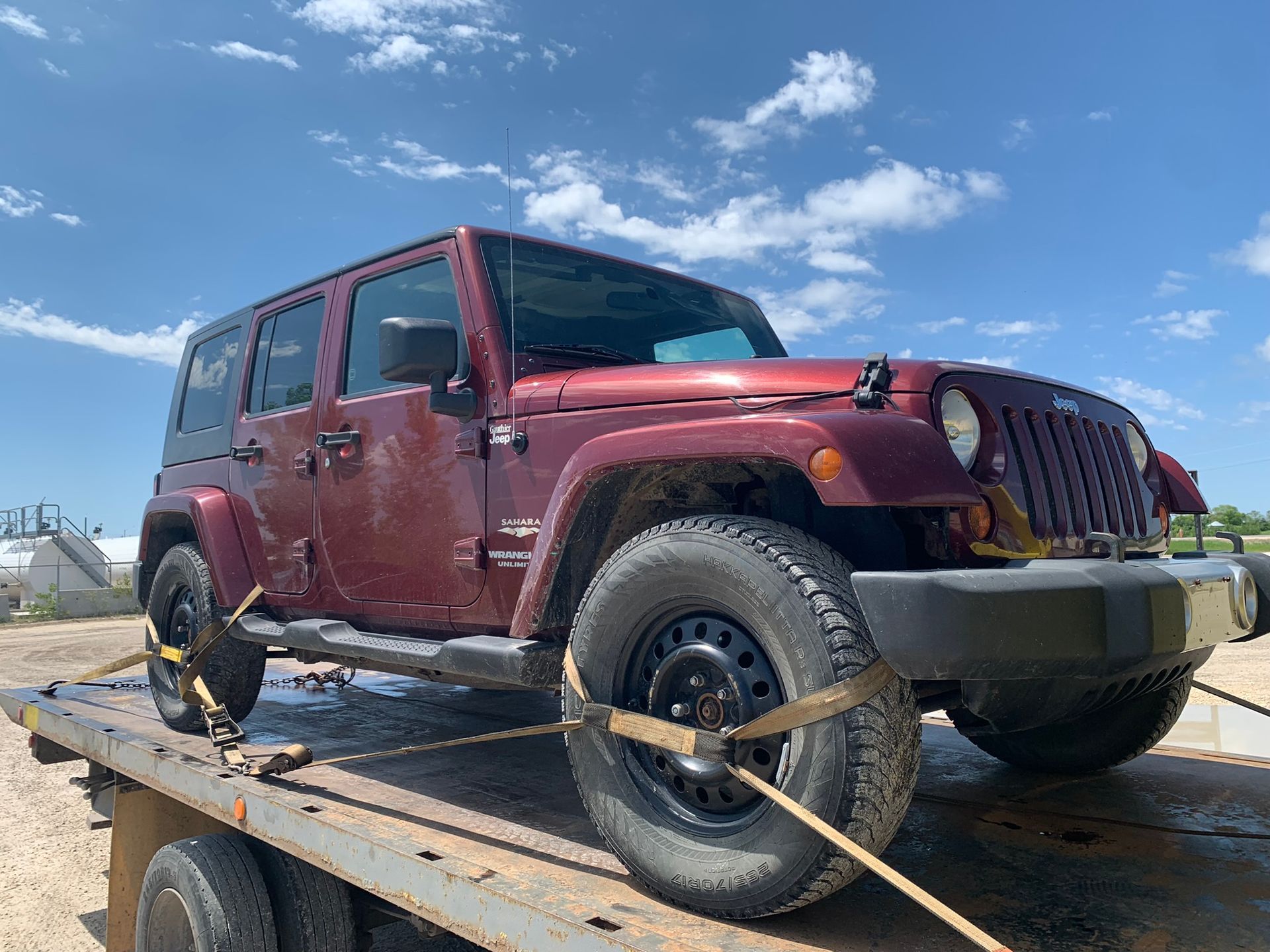 Towing a Jeep in Winnipeg