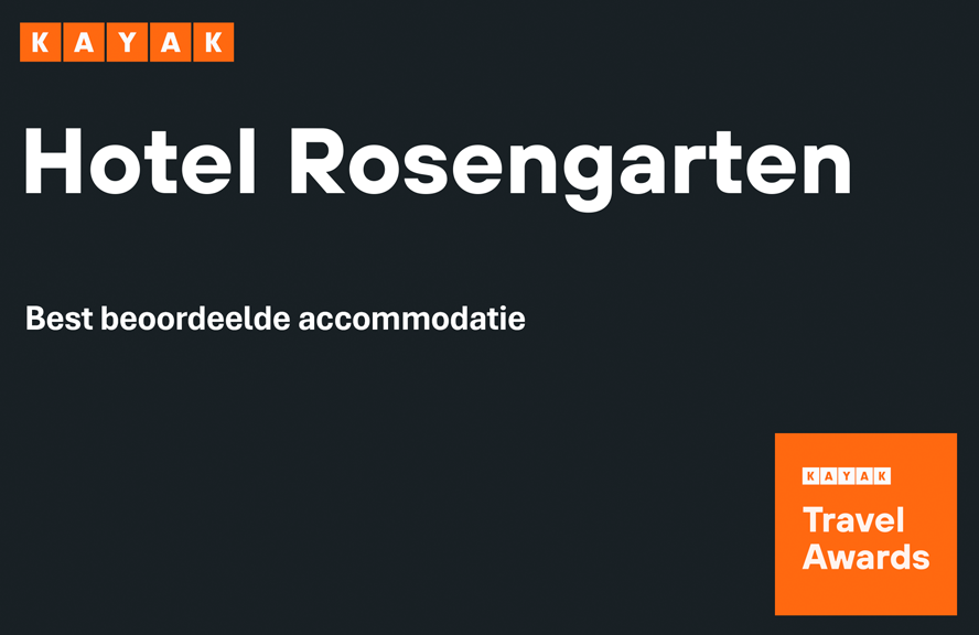Hotel Rosengarten Hamburg Award van KAYAK.
