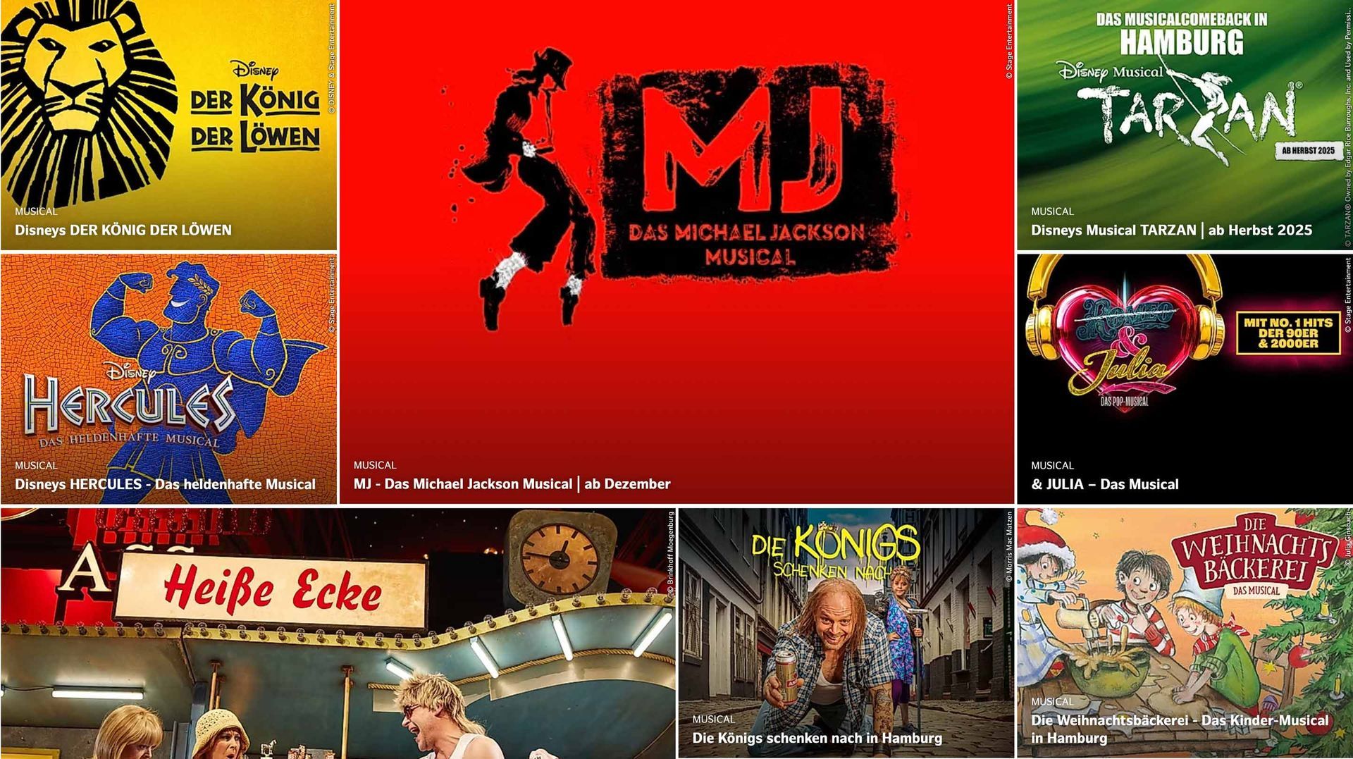 Herausragende Musicals in Hamburg erleben -  Boutique Hotel Rosengarten im Alstertal