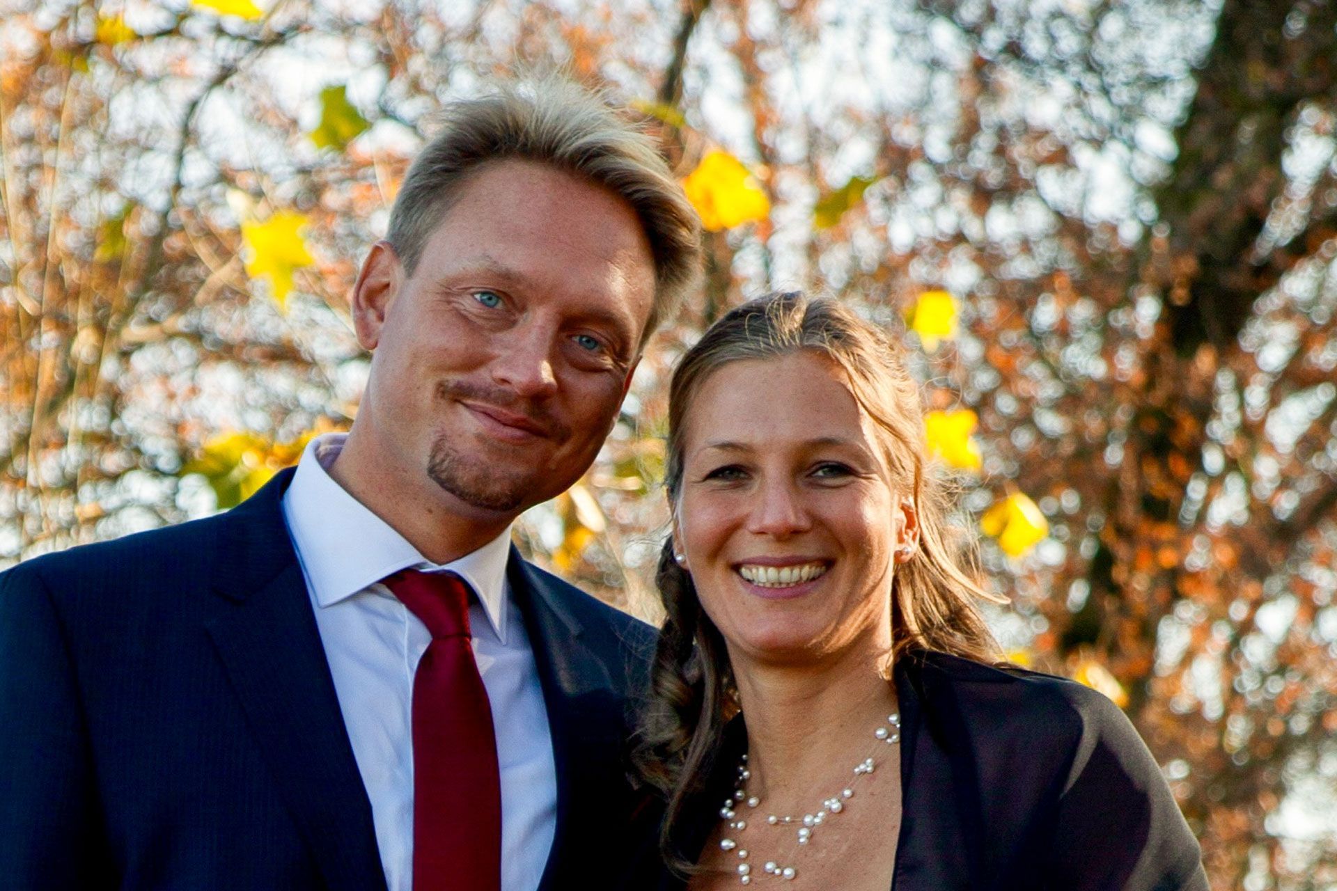 Nina und Andreas Glöckner, Inhaber des Boutique Hotel Rosengarten Hamburg in 4. Generation
