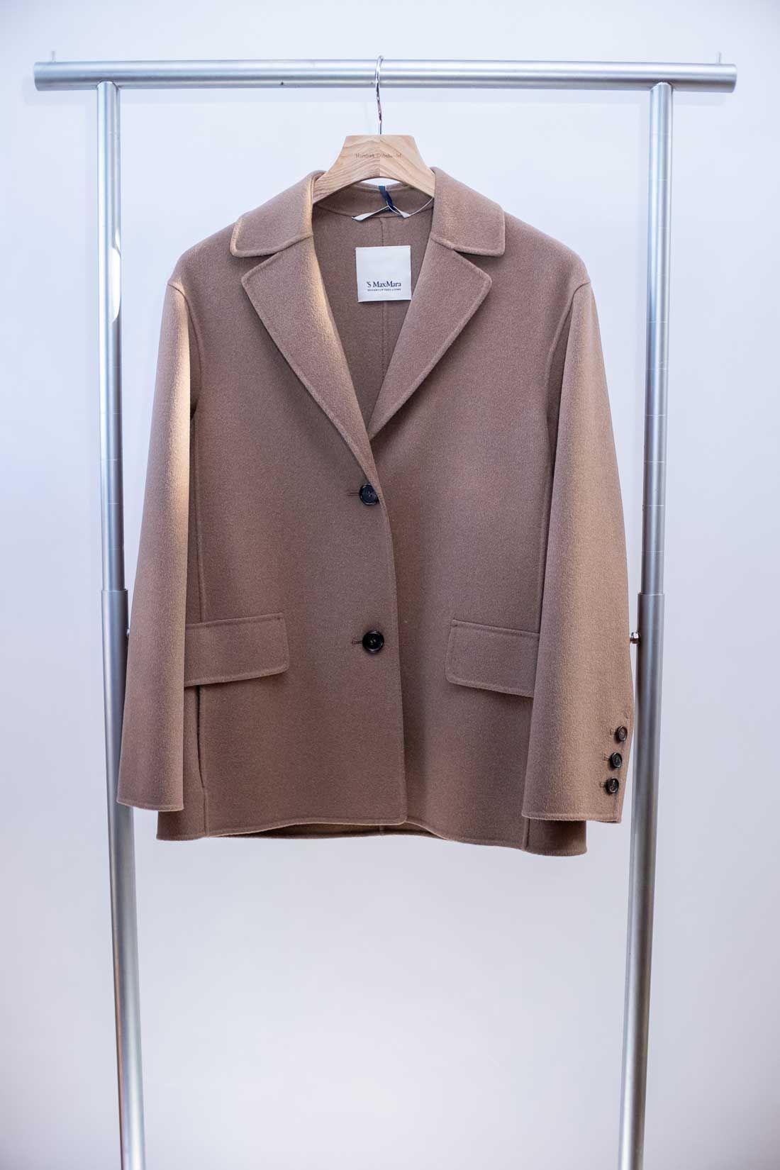 Max Mara ikonisk kamelhårsfrakke - italiensk kvalitet