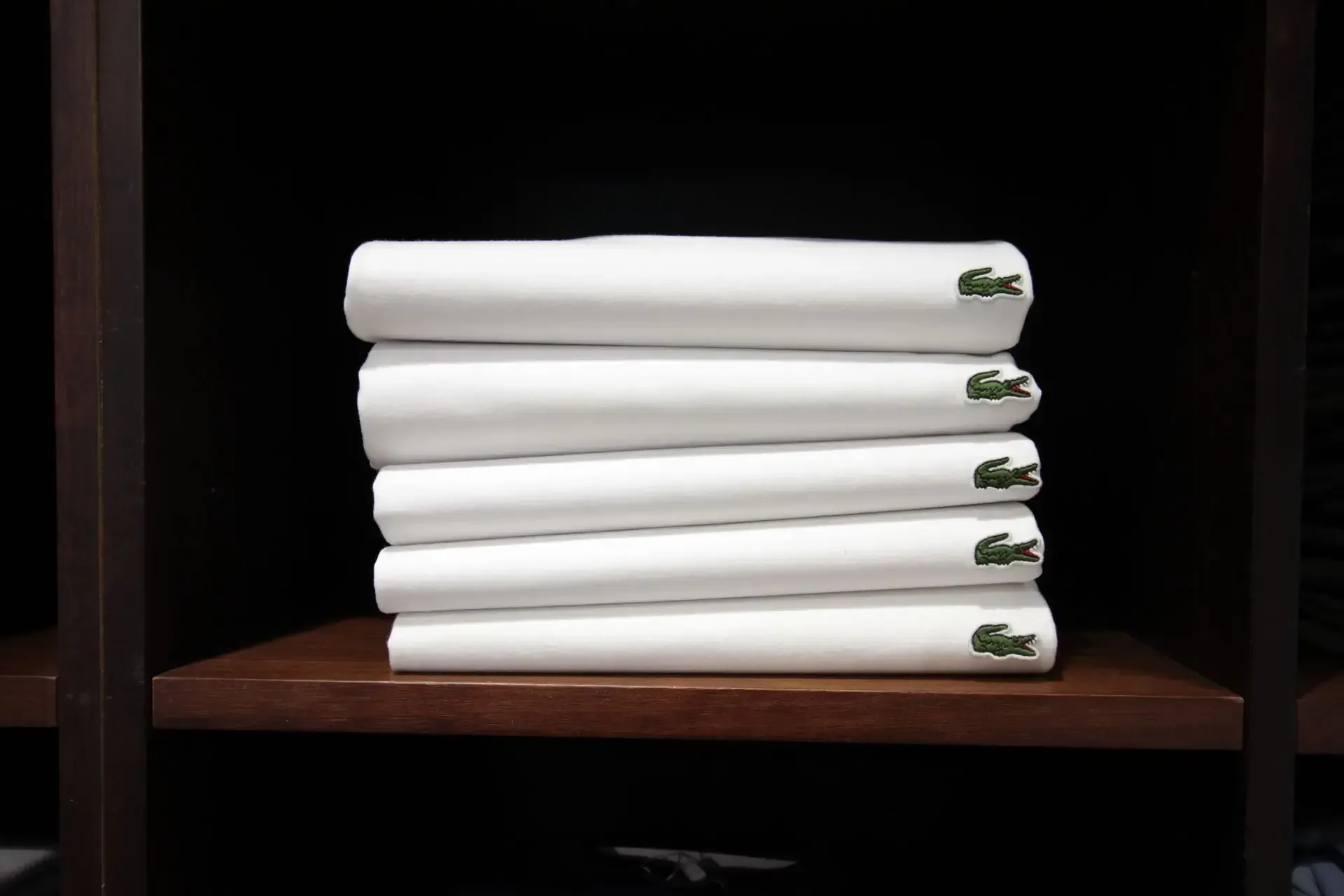 Lacoste polo hvid