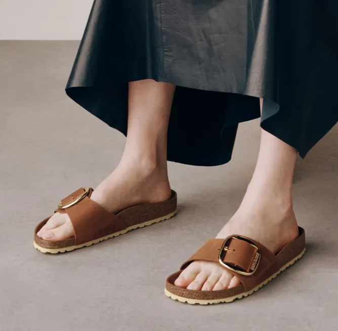 Birkenstock damesandaler i Hornbæk Skibshandel