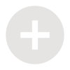 Un signe plus blanc dans un cercle sur fond blanc.