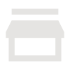 C'est une silhouette d'un bâtiment avec un toit.