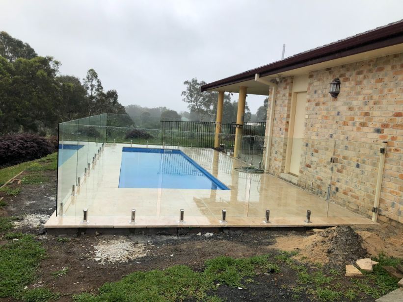 Relaxing Pool Area — Pool Fences in Taree South, NSW