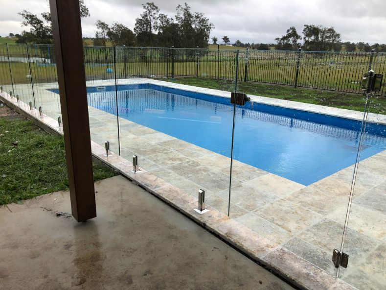 Spacious Pool Area — Pool Fences in Taree South, NSW