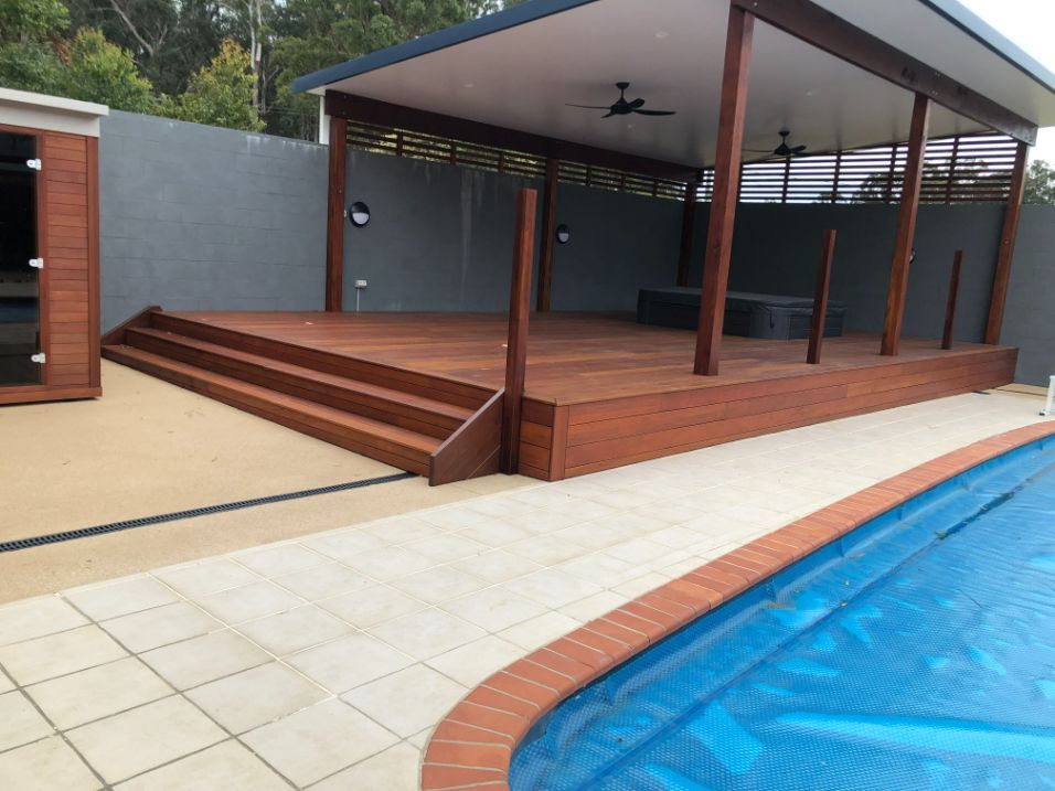 Small Event Place Beside a Pool — Pool Fences in Taree South, NSW