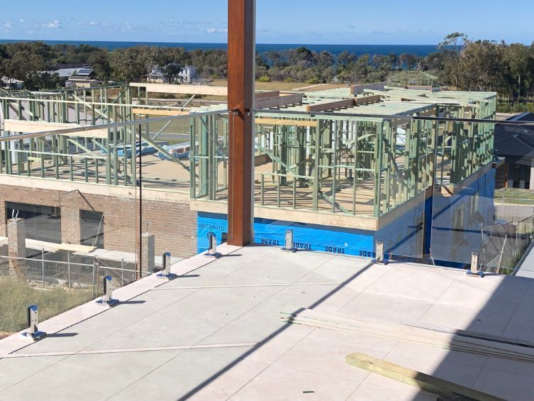 House Under Construction — Pool Fences in Taree South, NSW