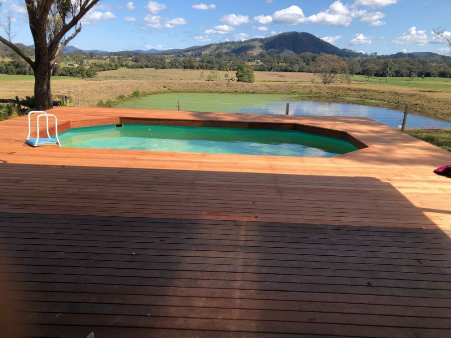 Wooden Deck — Pool Fences in Taree South, NSW