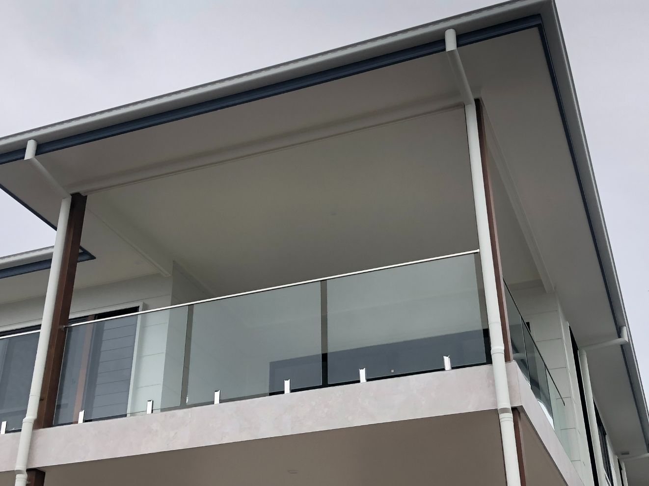 Stairs With Glass Railing - Pool Fences in Taree South, NSW