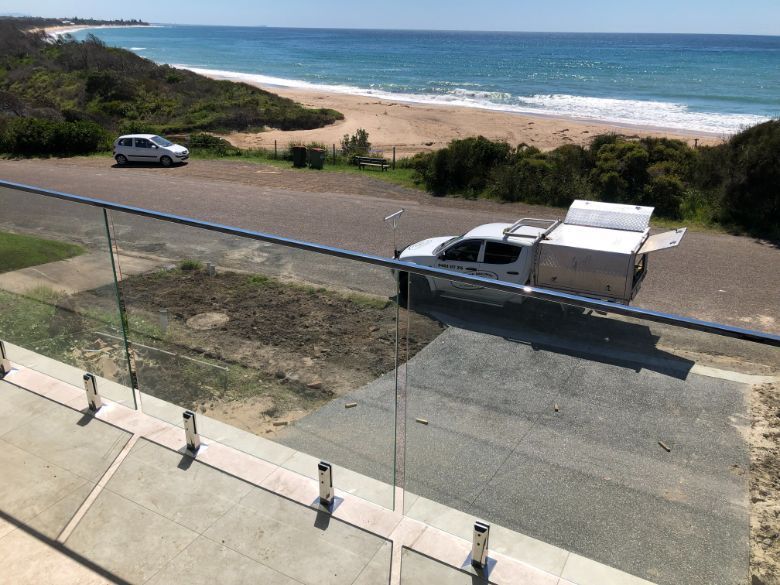 Mobile Truck on the Road — Pool Fences in Taree South, NSW