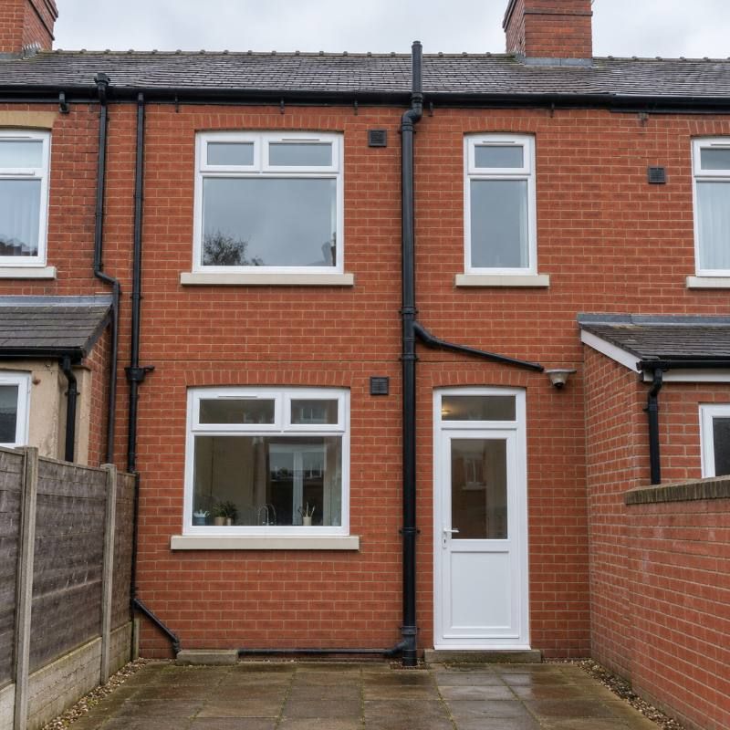 Terraced house, rear elevation