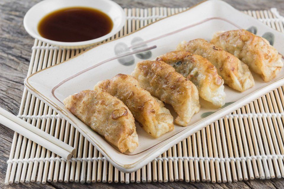 Specialità orientale con salsa di soia