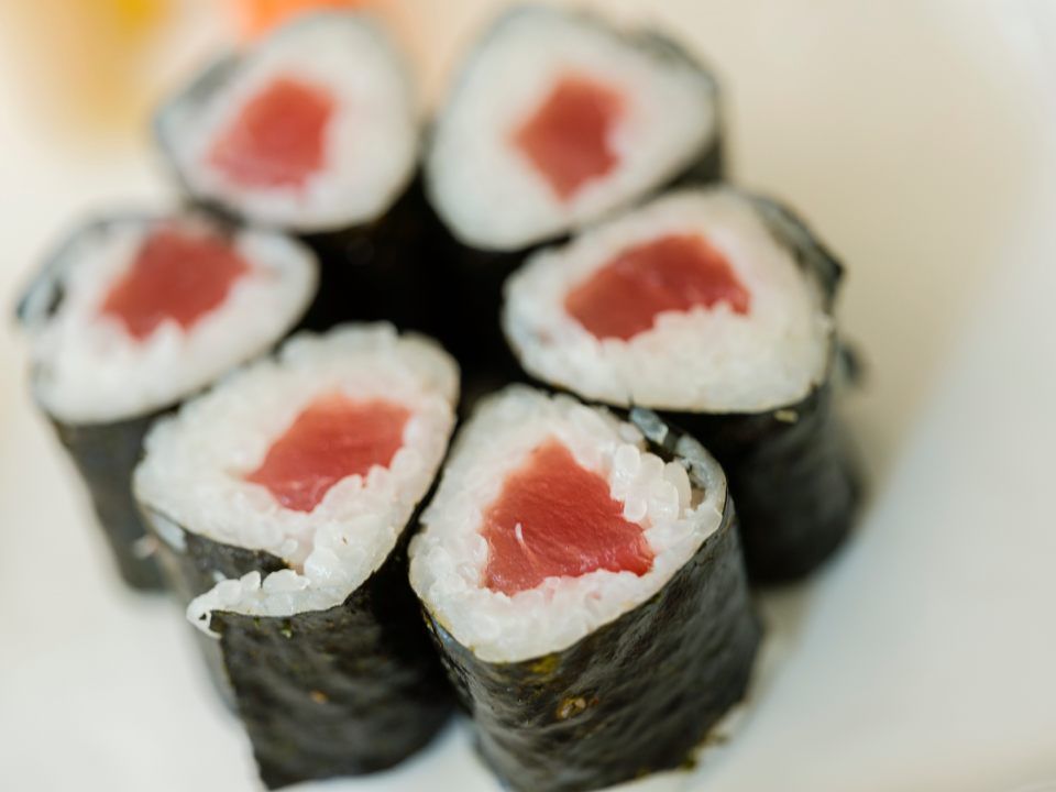 Sushi con alga