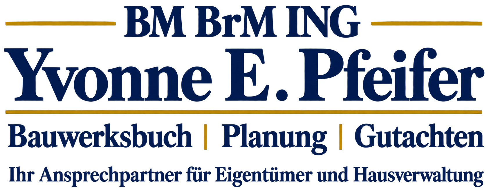 Bauwerksbuch Ing. Yvonne Pfeifer - Ihr Ansprechpartner für Eigentum und Hausverwaltungen
