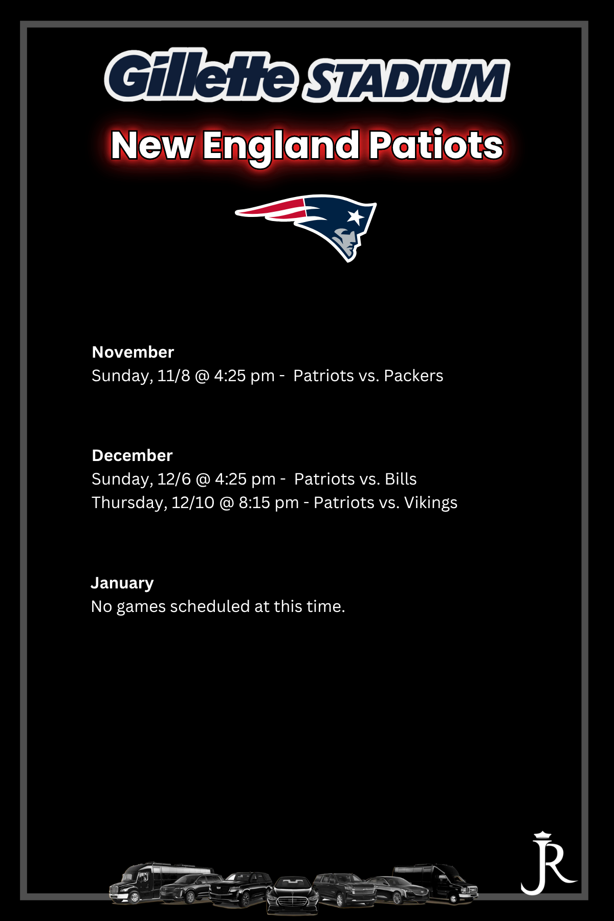 Gillette Stadium Events