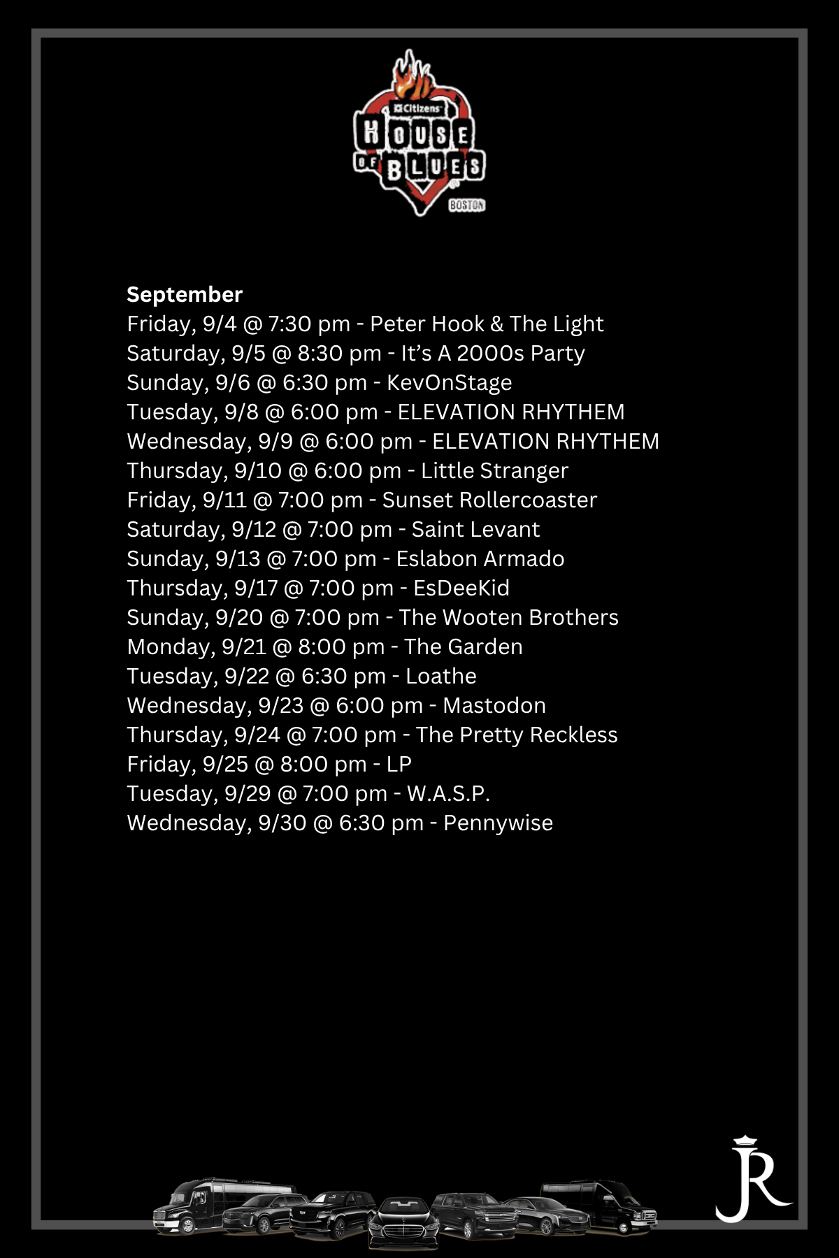 House of Blues Events