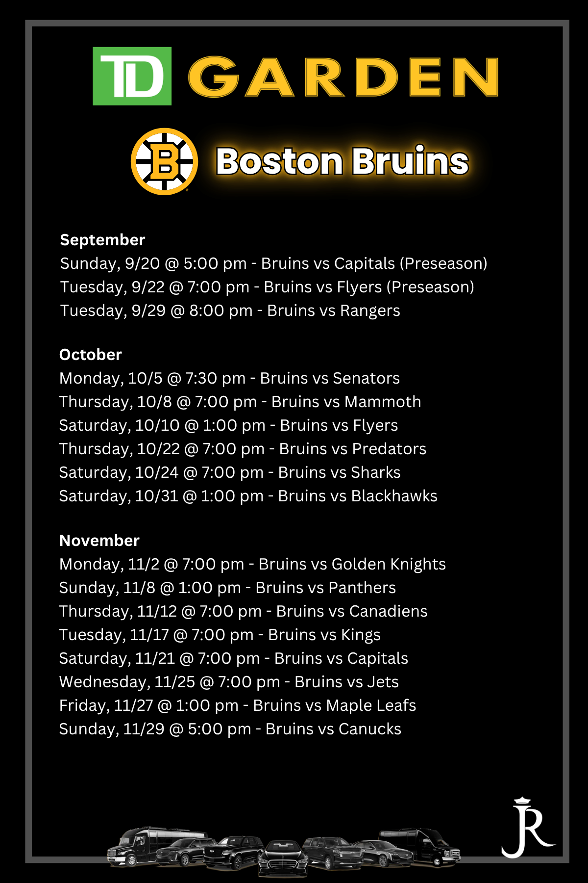 TD Garden Events