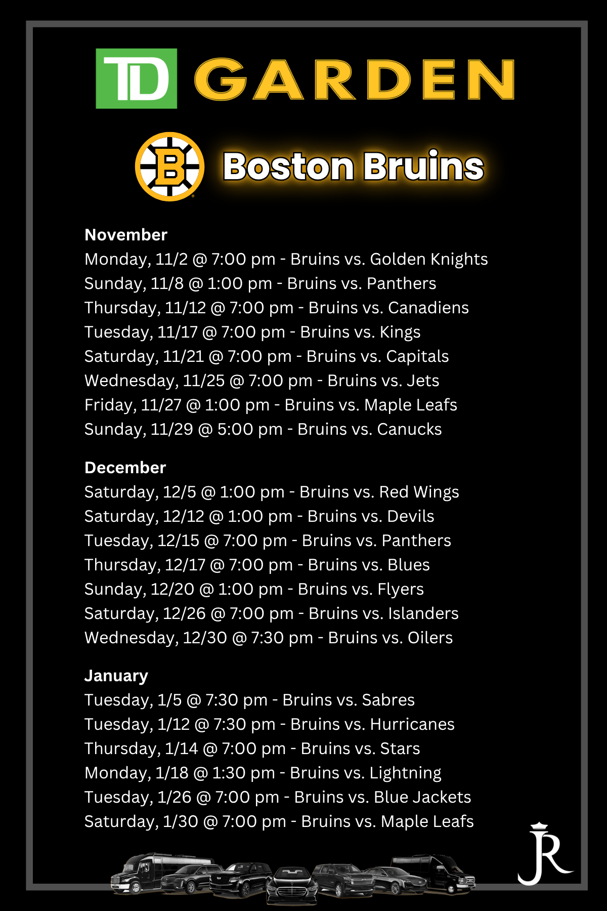 TD Garden Events