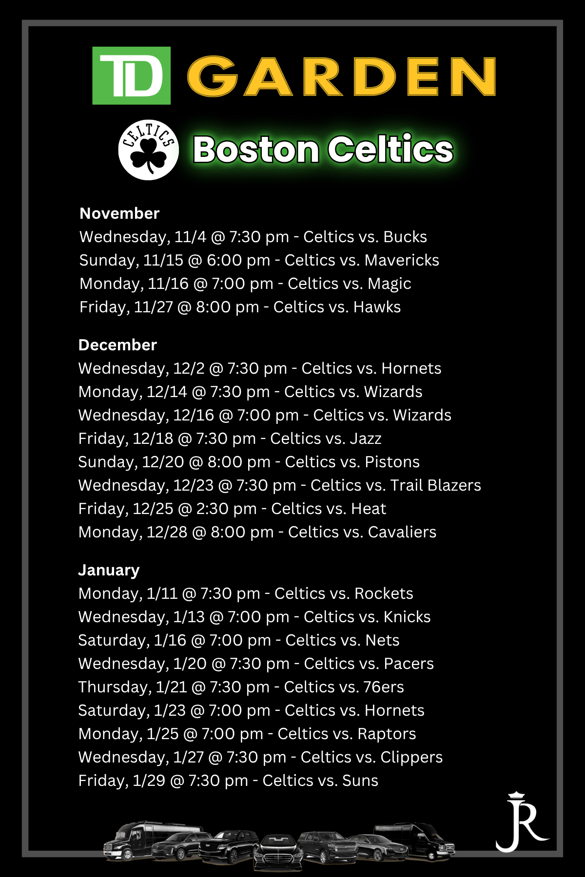 TD Garden Events
