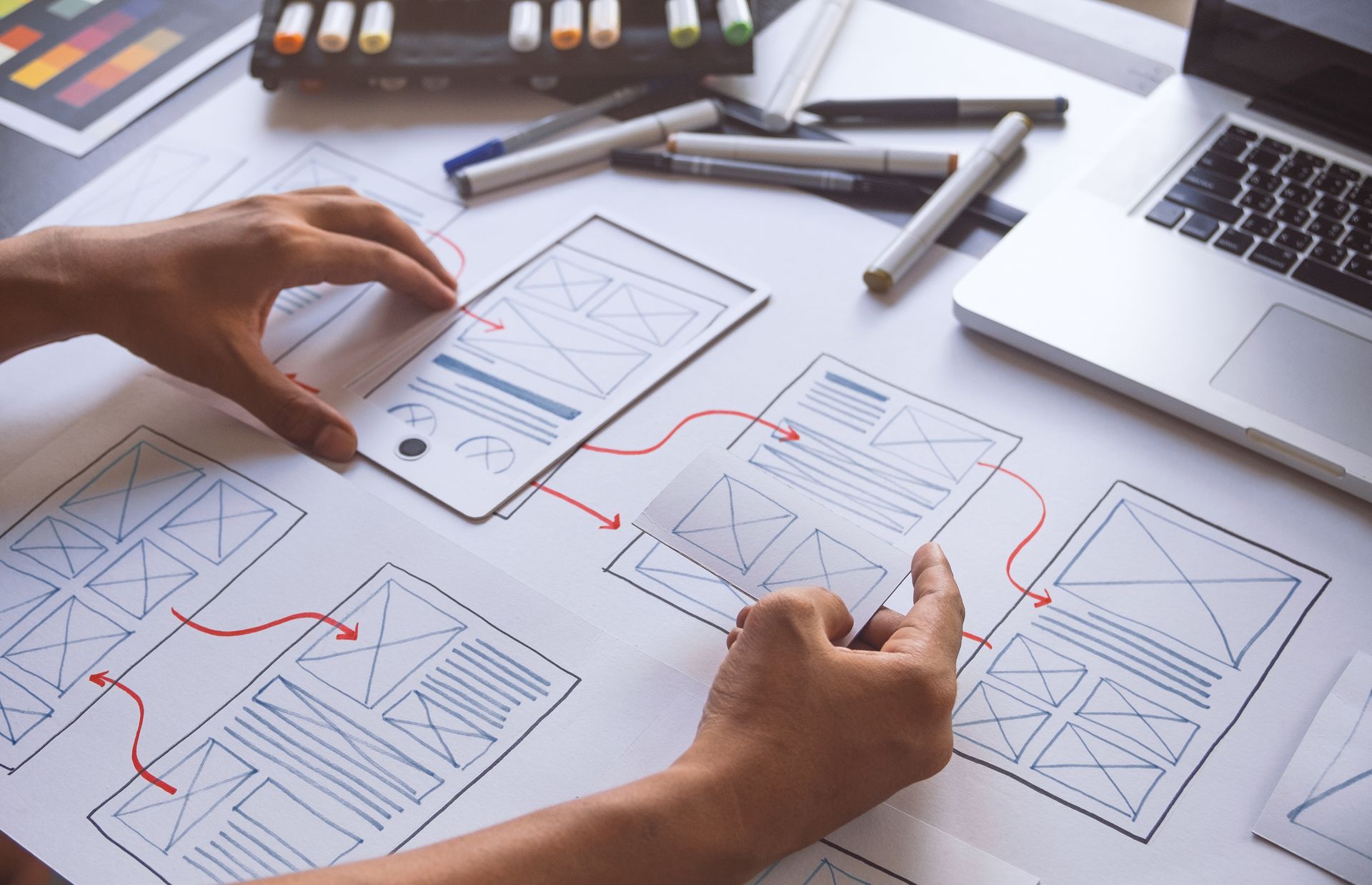 Mahogany Tech Website design